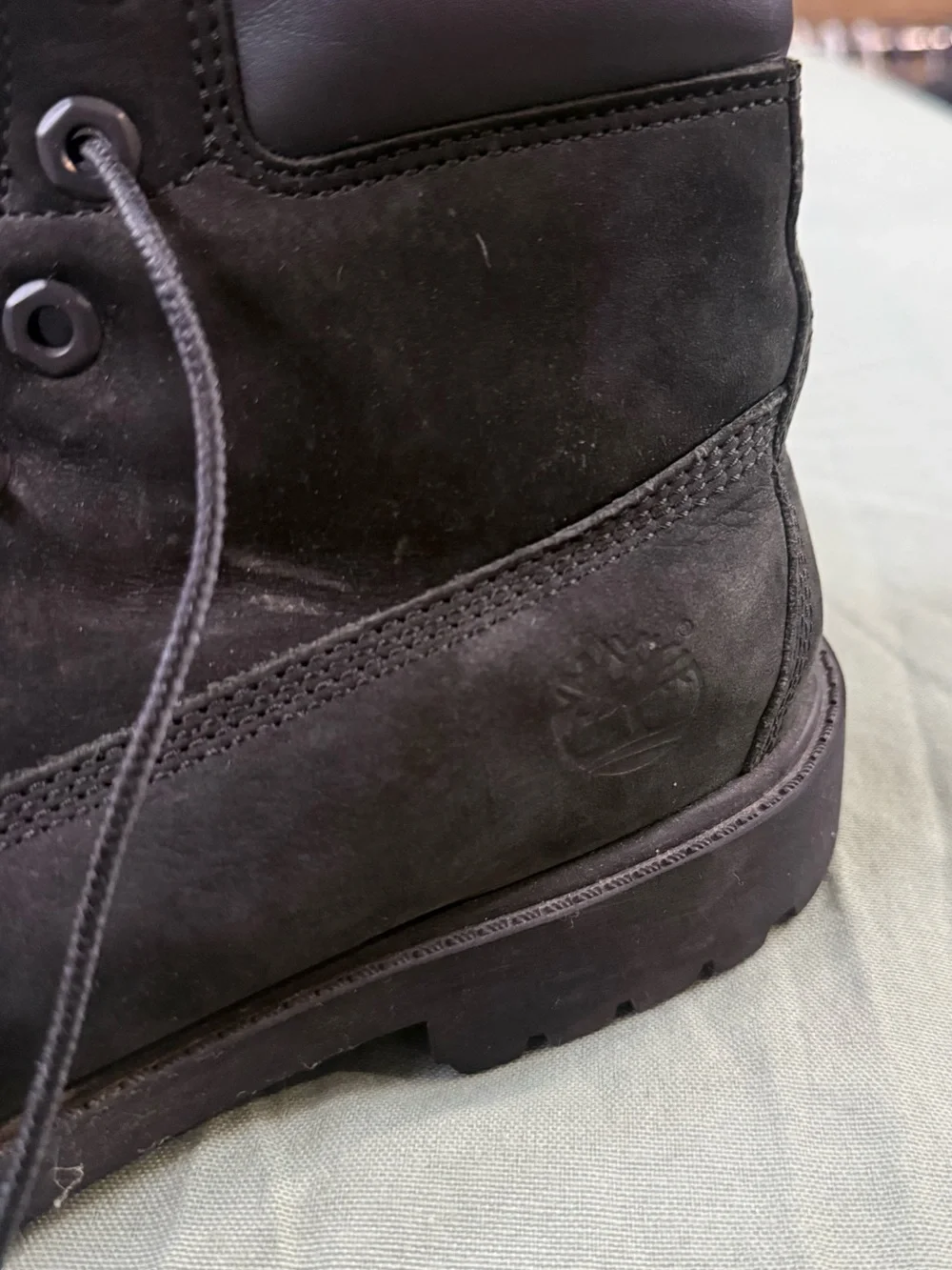 Men's Timberland All Black Work Boots 7m